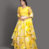 Mokara Yellow Skirt and Top set