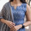 Blue Aura Kurti Set - Image 5